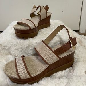 Michael Kors Wedge Sandal 7.5